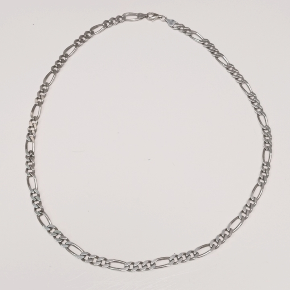 22"Sterling Silver Anchor Link Chain